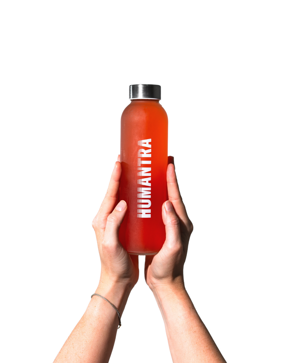 Frosted Glass Bottle